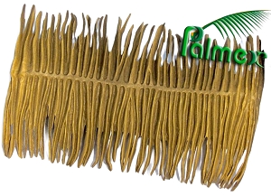 Palmex Synthetic Thatch Roof Ridge Cap - 38 Inch Wide x 28 Inches Tall
